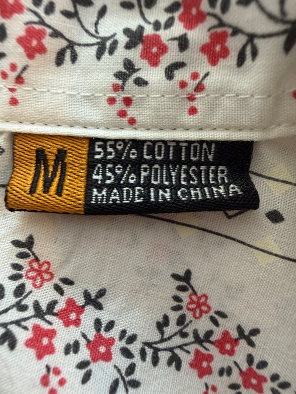 Howler Brothers White Short Sleeve Snaps Pink Floral Stripes Size M Western - Picture 5 of 8